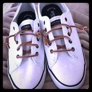 White Sperrys